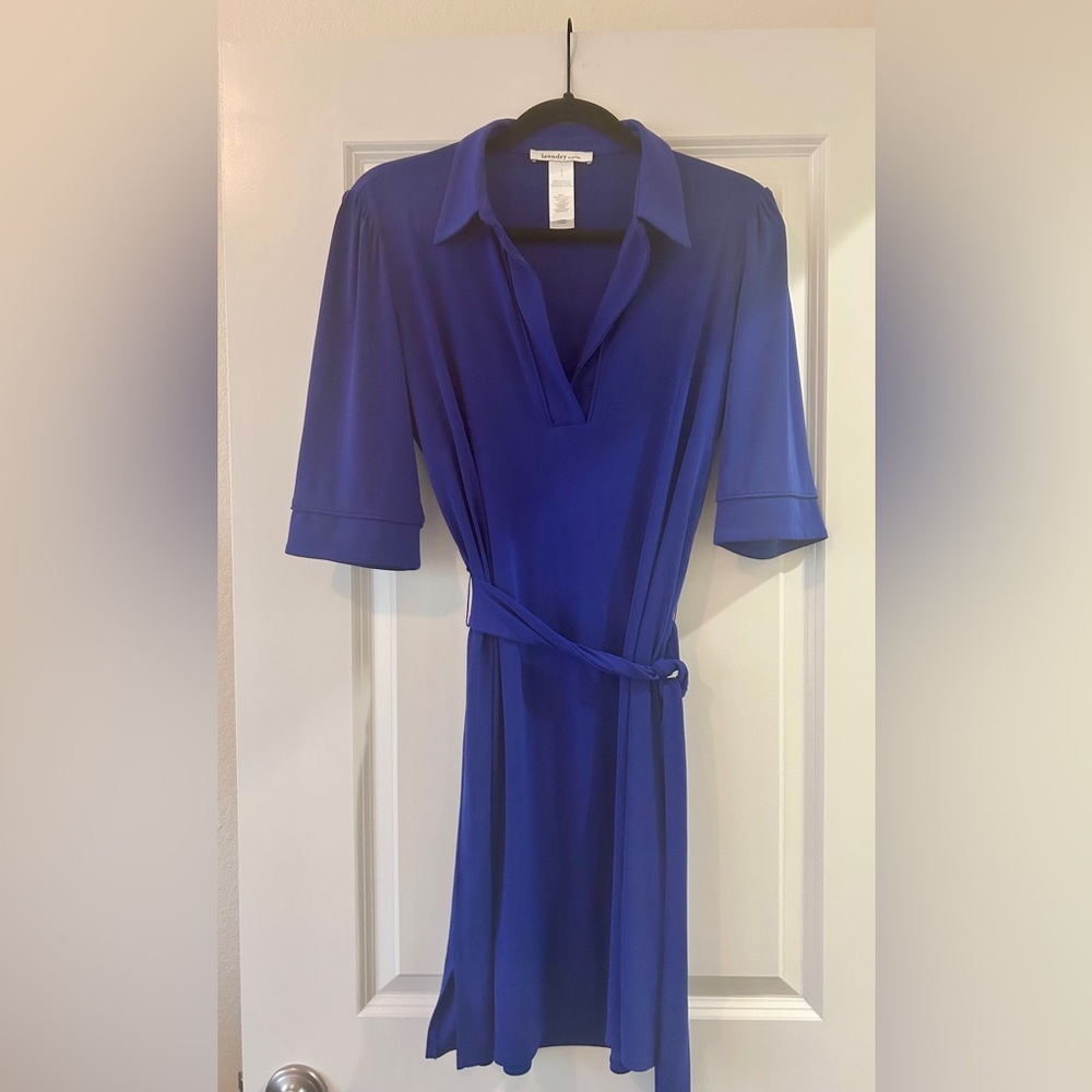 ⭐️ Laundry By Design Cobalt Blue Mini Dress